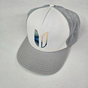 Link Soul Men Hat‎ OS Gray Trucker Mesh Snapback Logo Baseball Cap